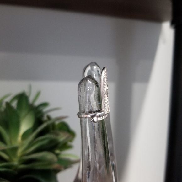 💎STERLING SILVER UNIQUE NAIL RING - Picture 3 of 8